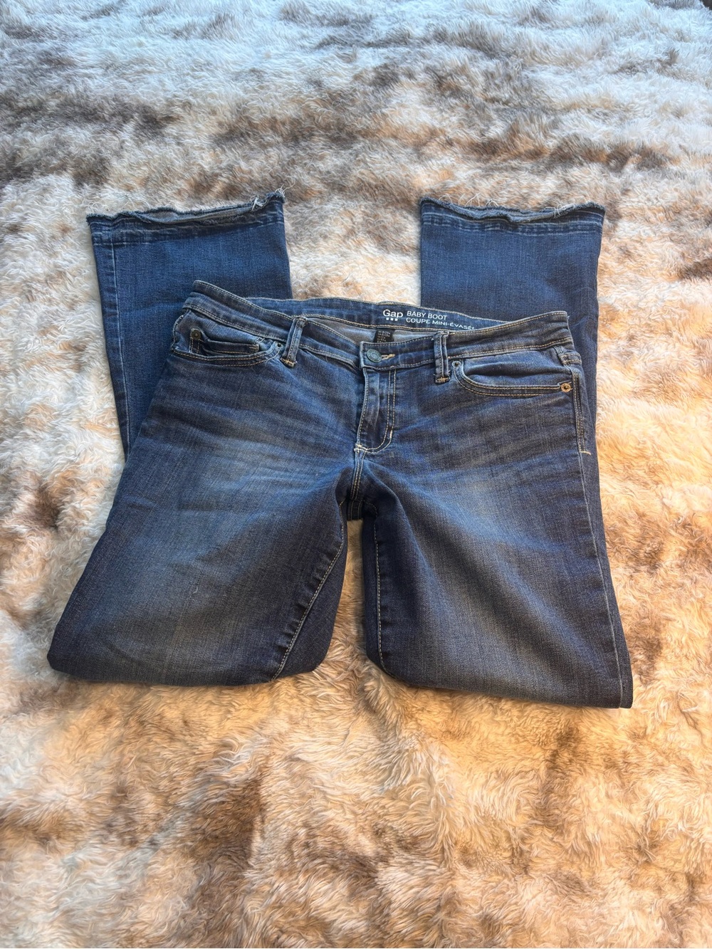 GAP Women's Mid Wash Bootcut Jeans